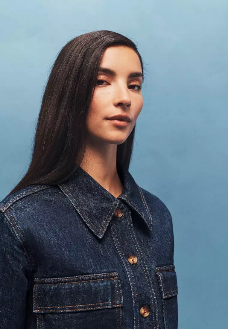 Buy NEXT Boxy Denim Jacket 2025 Online ZALORA