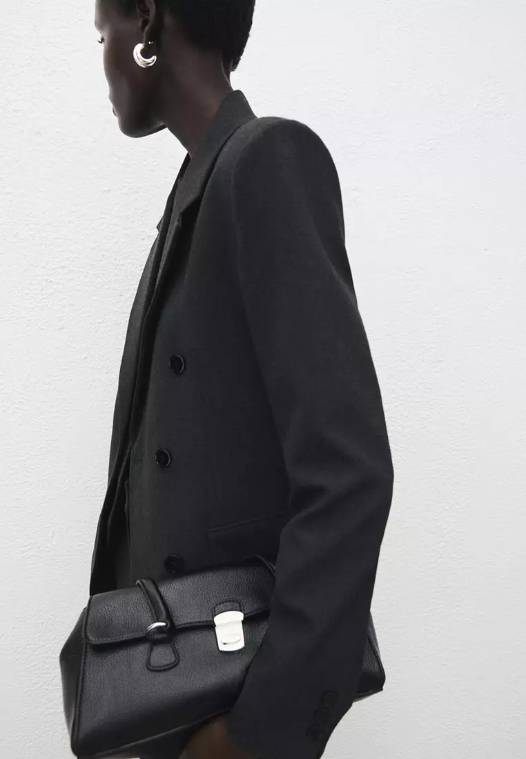 Double-Breasted Suit Jacket