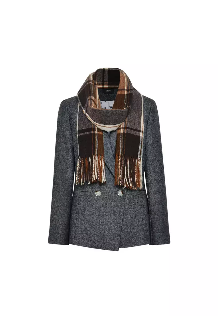 Long Sleeve Easy Fit Suit Blazer