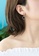 CELOVIS black and gold CELOVIS - Adele Four Leaf Clover Drop Earrings in Black 0DE68ACD2CE3D8GS_3