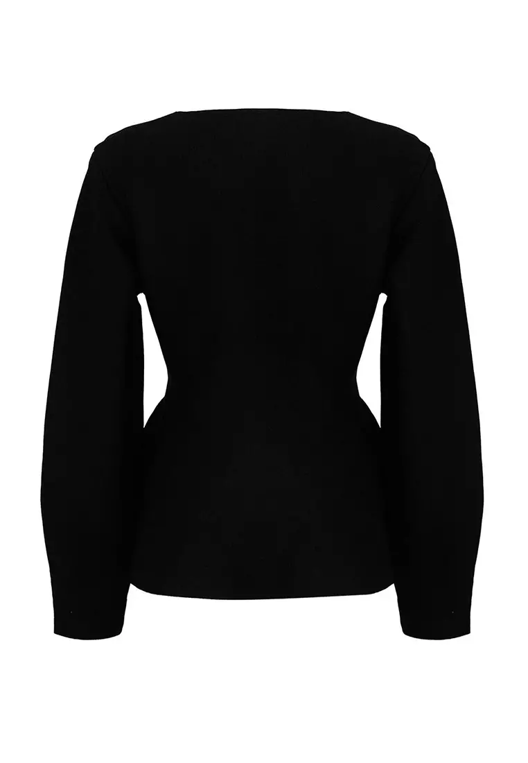 Wrapped Knit Cardigan