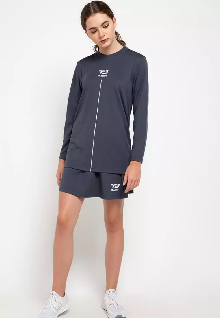 Td Active LS009 l-s Raglan  Kaos