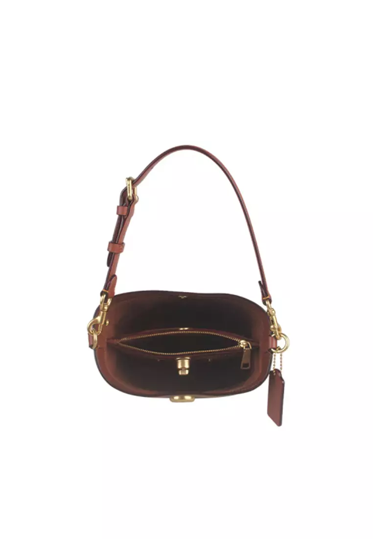 Willow Women's Shoulder Bag In Brown Yellow and Caramel CW602