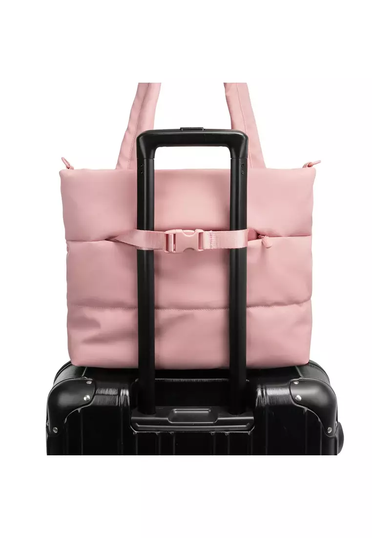 The Puffer Tote Bag - Rose