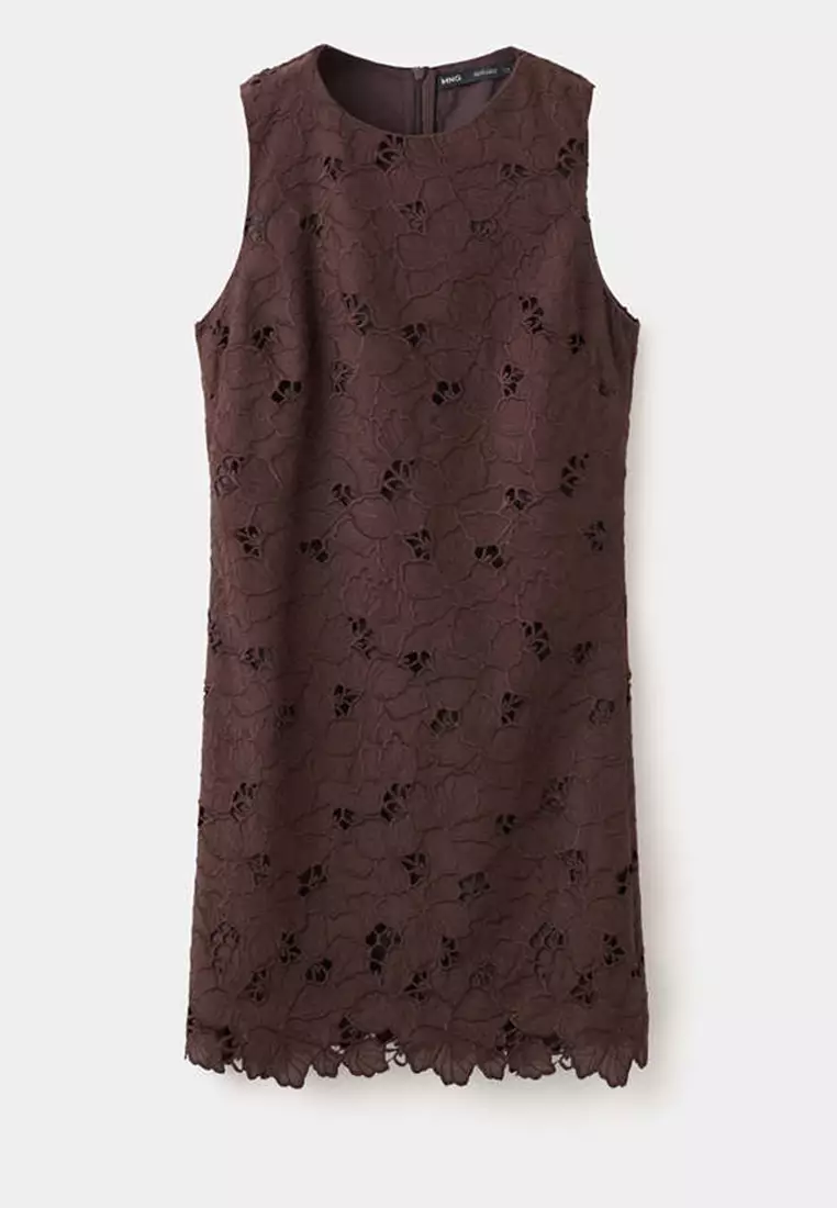Broderie Anglaise Floral Dress