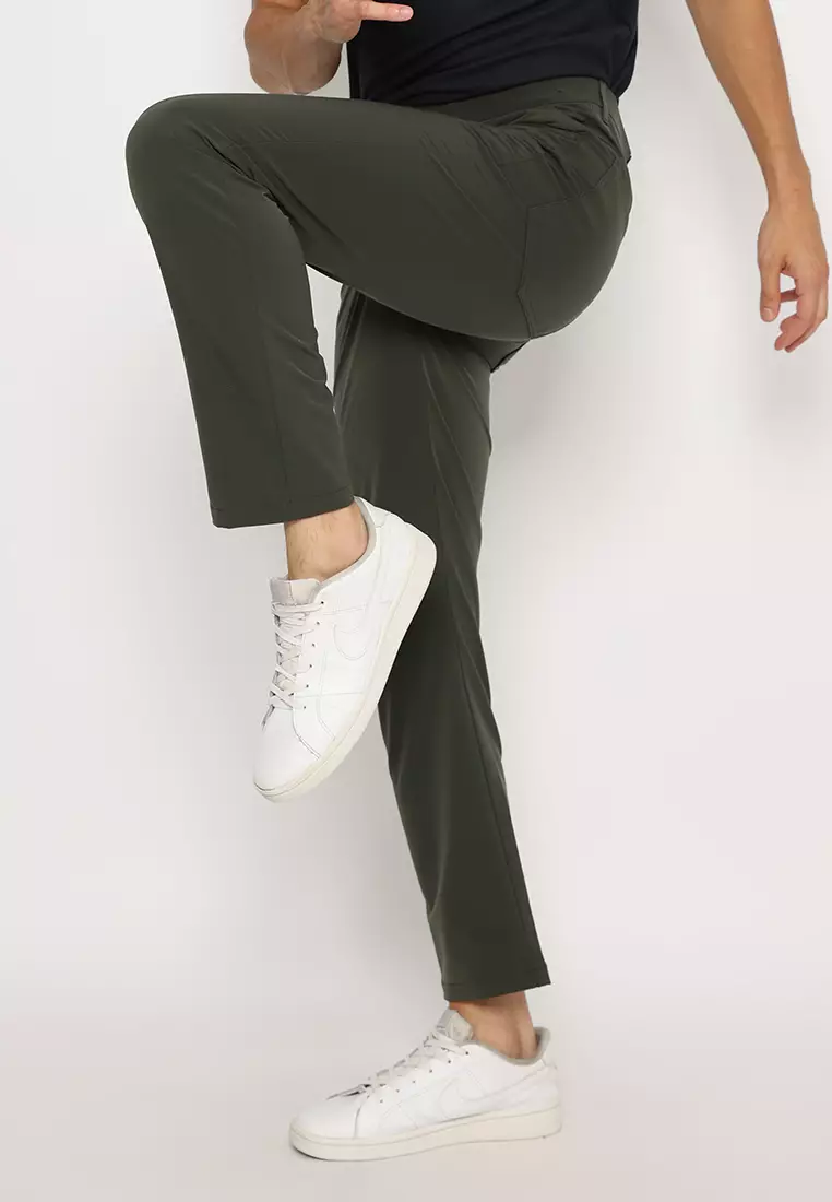 Jobb Active Travis Celana Panjang Modern Slim Fit Hijau 2023