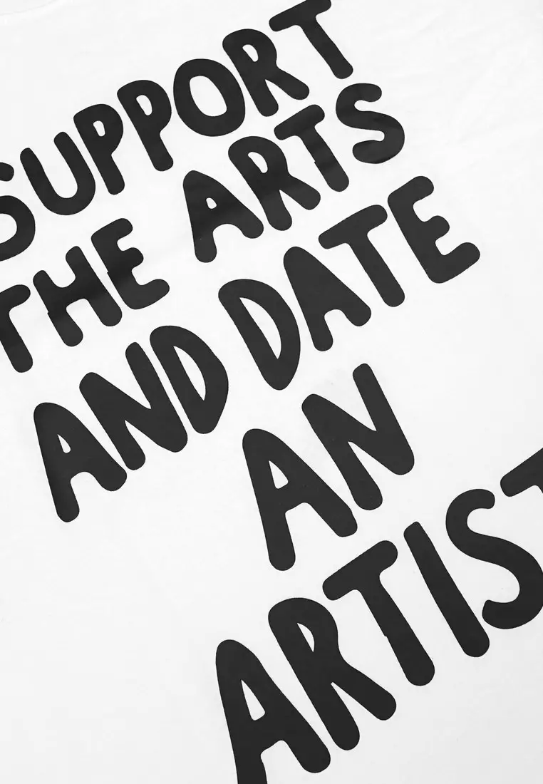 Moutley Men's T-Shirt Short Sleeve Oversized Fit Cotton 20s The Arts OL-C390125