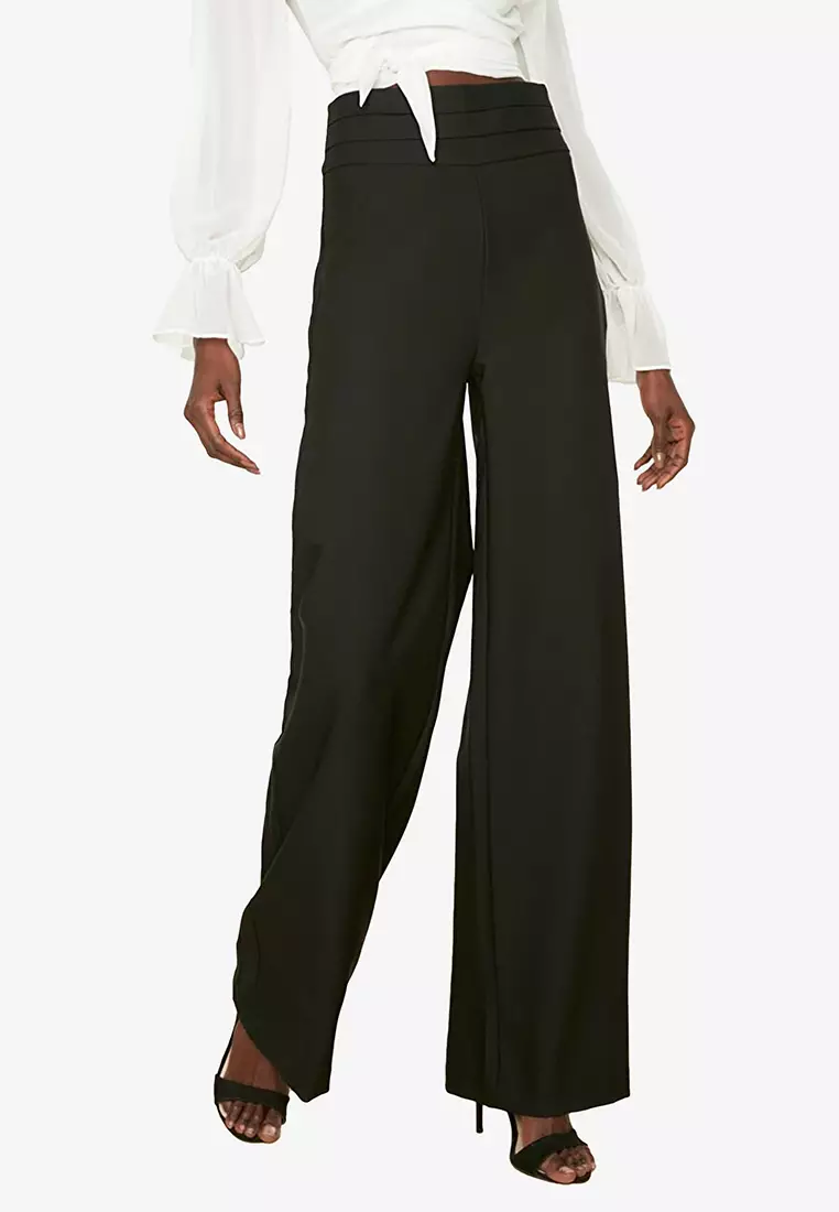 Buy Trendyol Black Pants 2024 Online