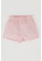DeFacto pink Paperbag Fit Elasticated Waist Cotton Mini Short 9C482KA0A7B31DGS_1