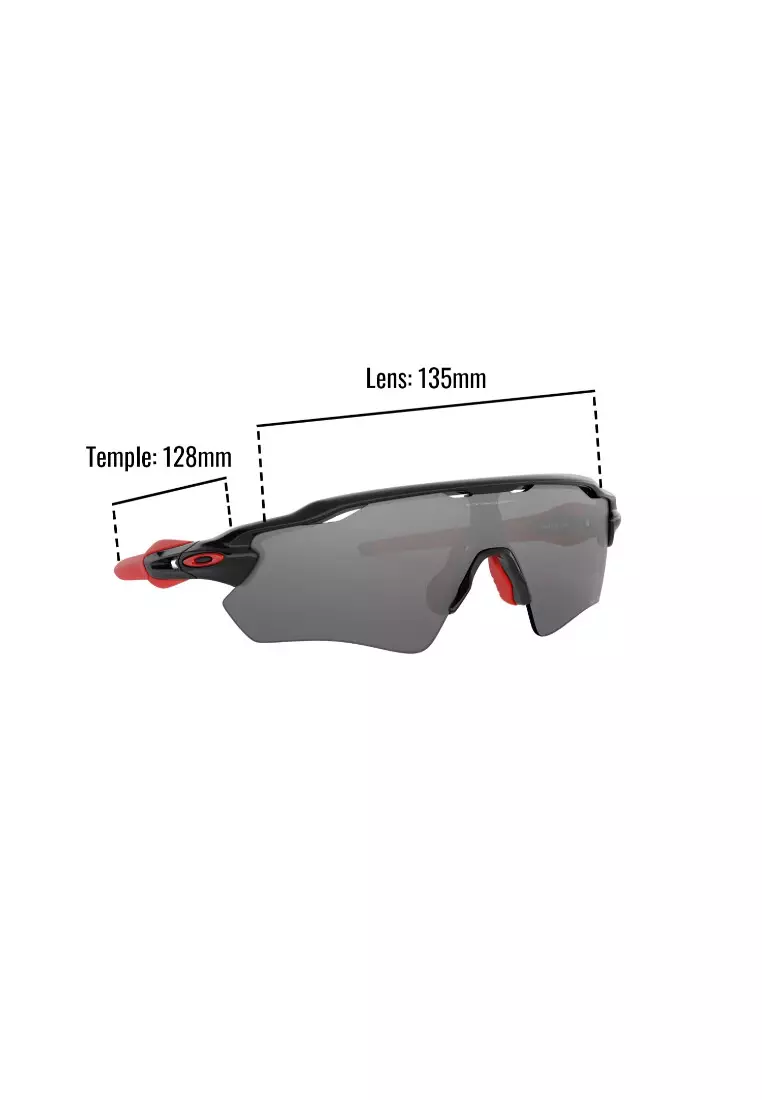 Oakley radar ev size new arrivals