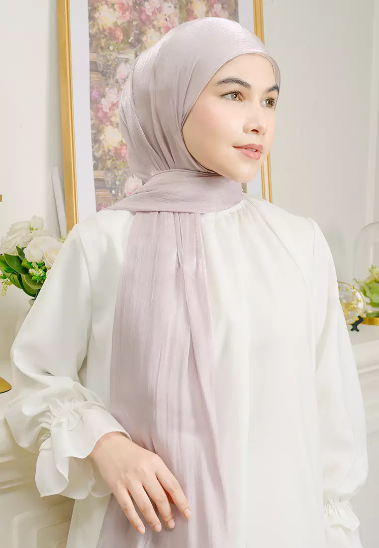 Yora Silk Shawl Soft Lilac
