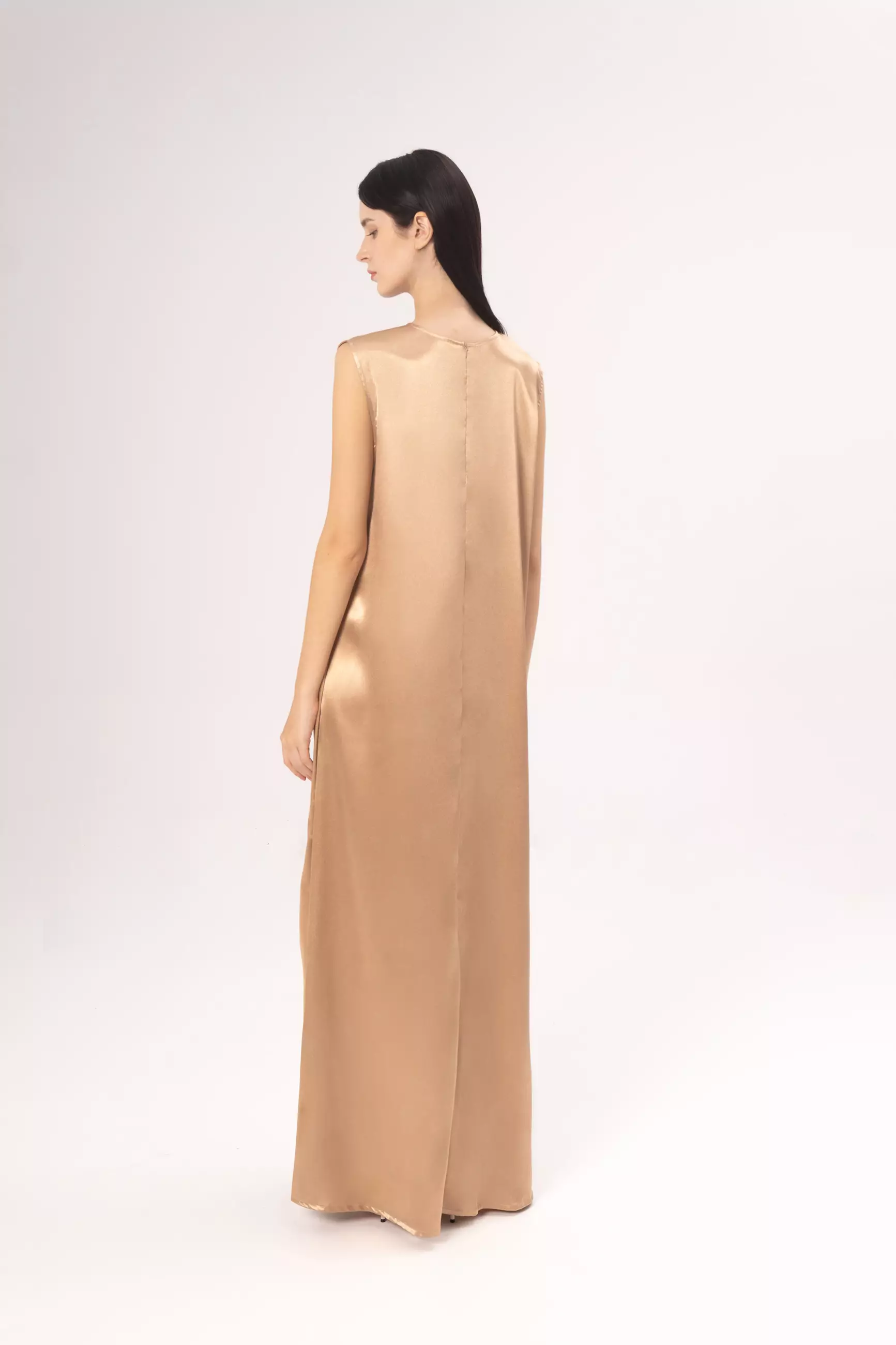 DEMURE&CO - KHAWLA INNER DRESS IN GOLD