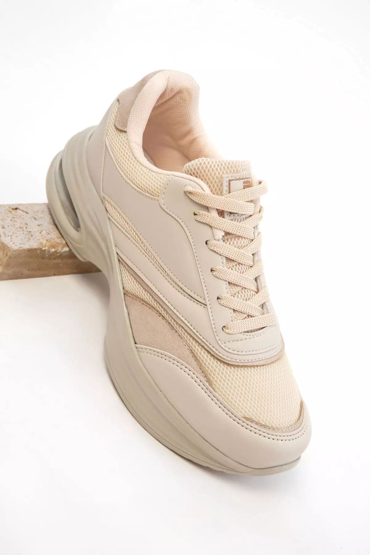Beige Women's Sneaker 20763