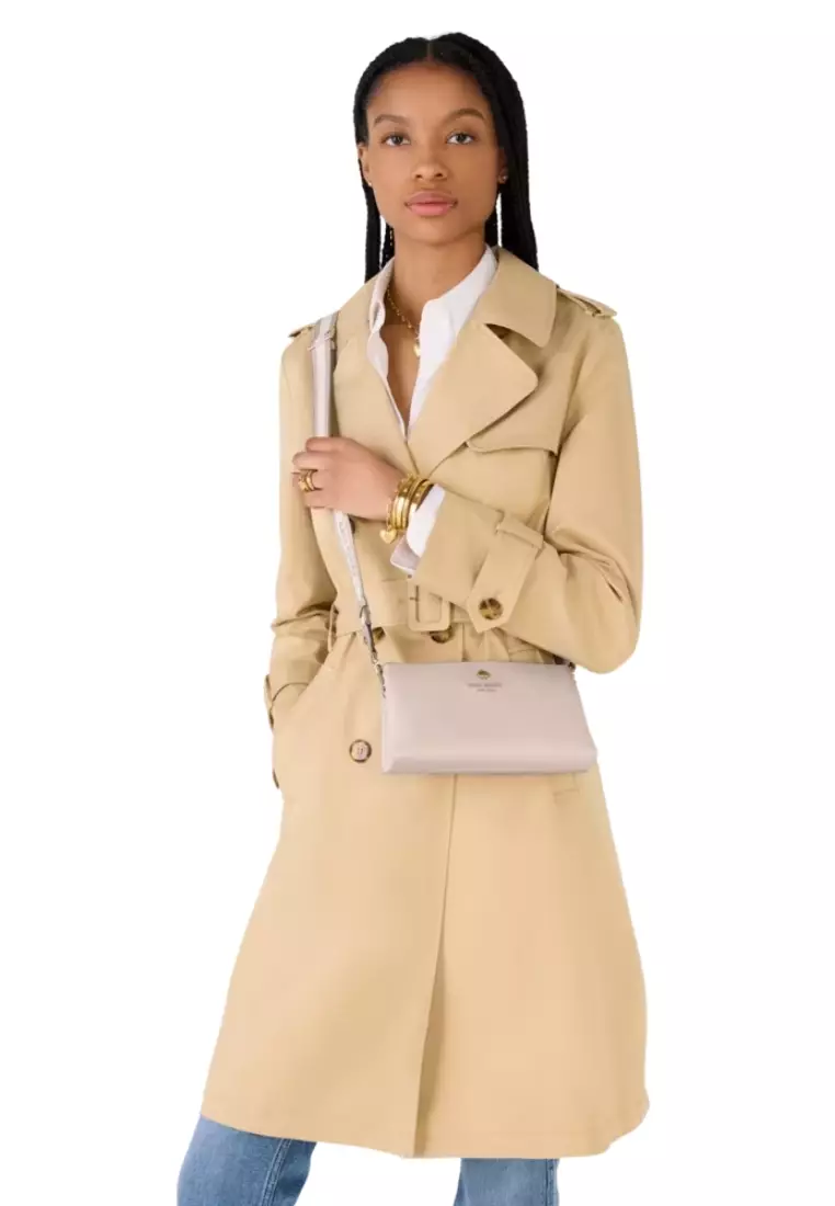 Kate Spade Emma Mini Crossbody Bag In Cozy Grey KK257