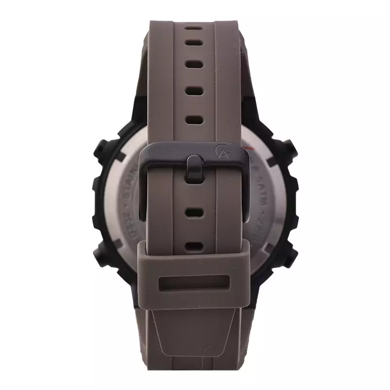 Jam Tangan Pria Alexandre Christie Digi AC 9388 MH RIPBAGR Men Digital Dial Grey Rubber Strap