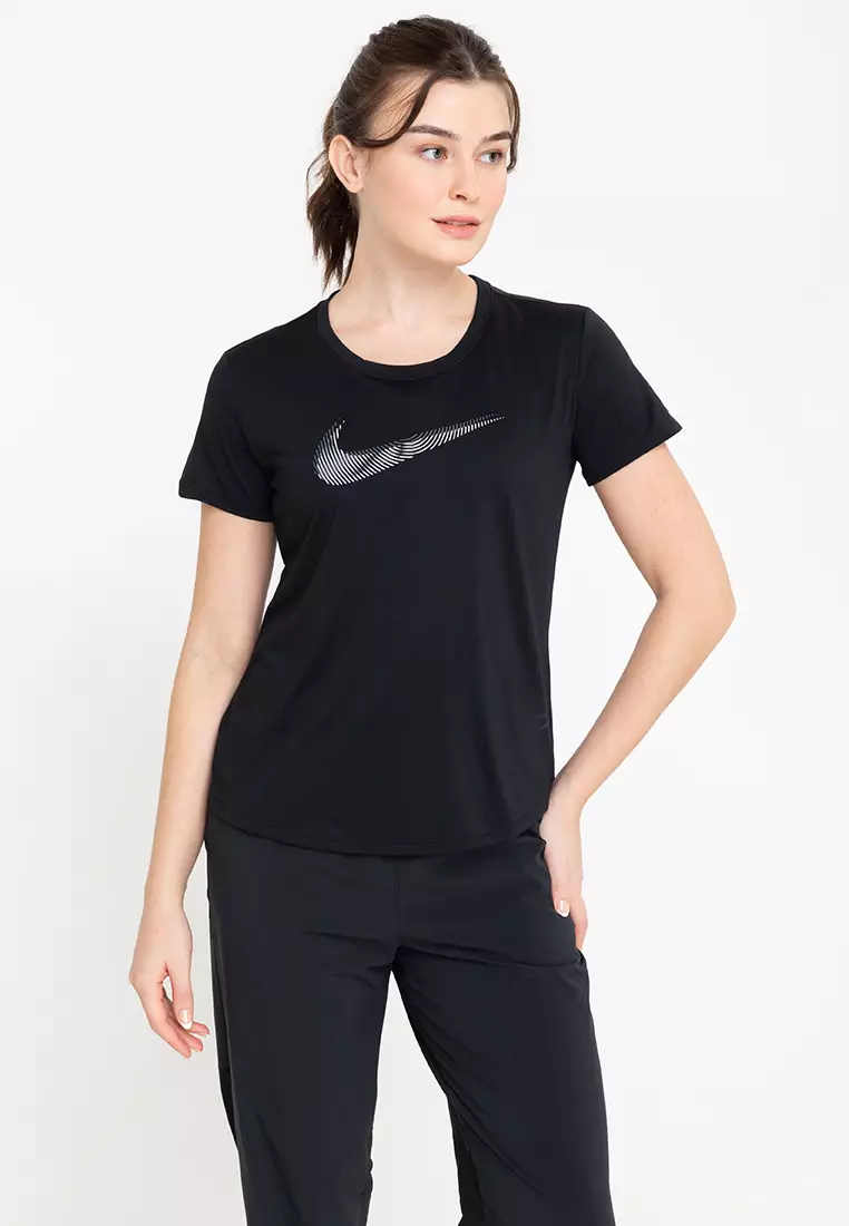 Buy Nike Women's Dri-FIT Swoosh Short-Sleeve Running Top 2024 Online ...