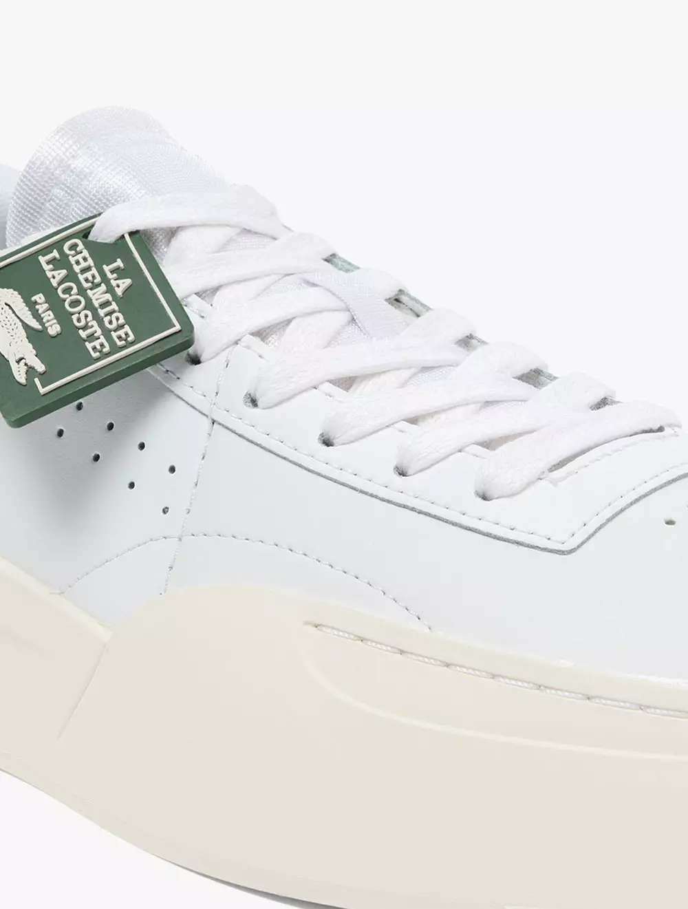 Men's Aura Club Leather Sneakers - White