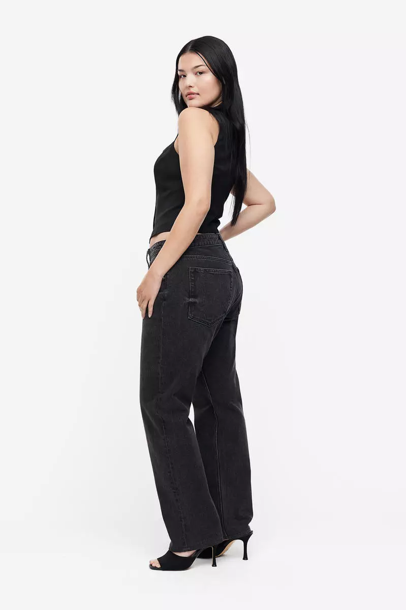 h&m curvy jeans