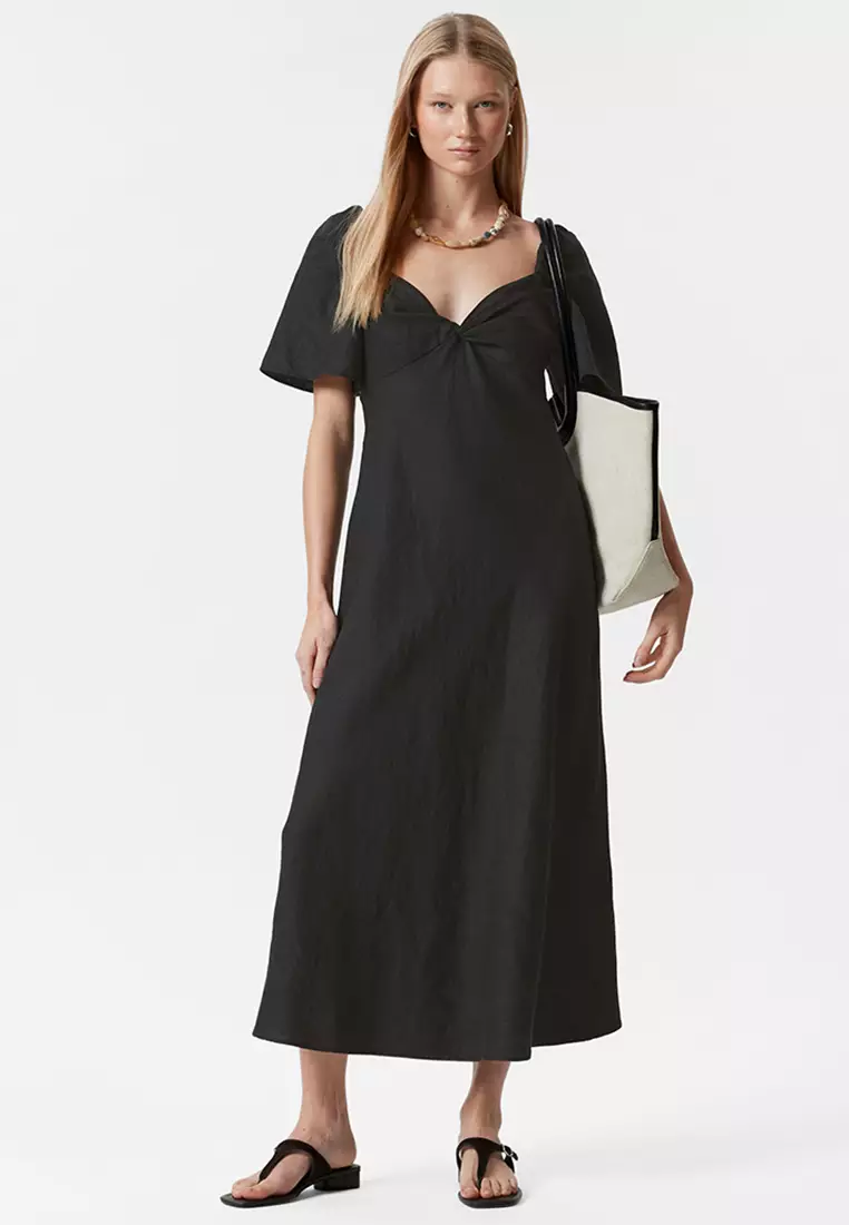 Buy & Other Stories Linen Midi Dress 2026 Online | ZALORA Philippines