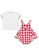 RAISING LITTLE white and red Naomi Outfit Set B19C9KA993FFBDGS_2
