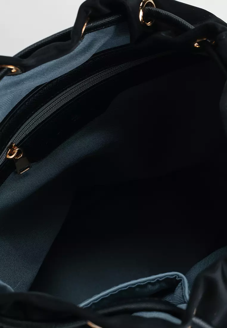 Premium Oxford Nylon Drawstring Bucket Bag
