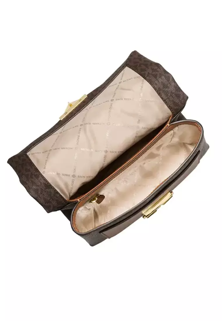 Md shldr flap best sale leather
