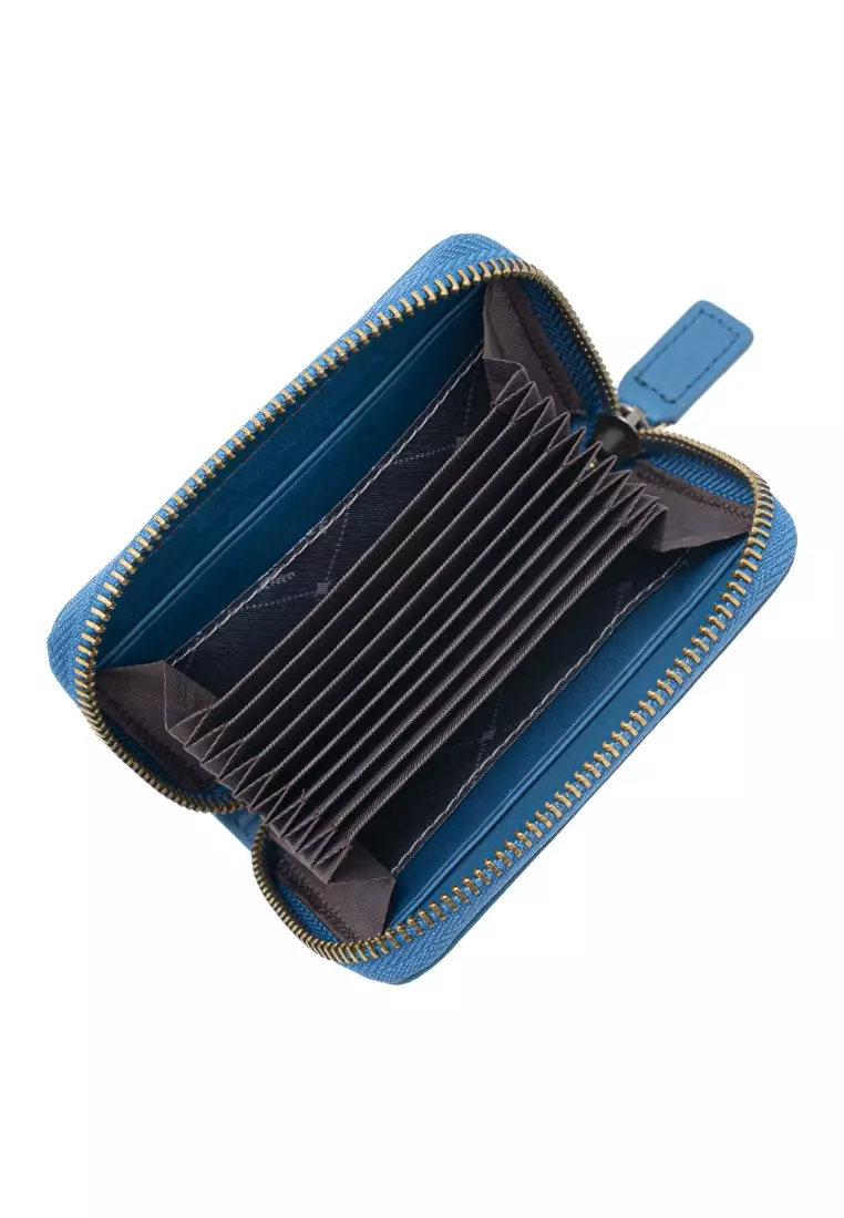 Unisex Top Grain Leather Card Holder Wallet PWB 20861