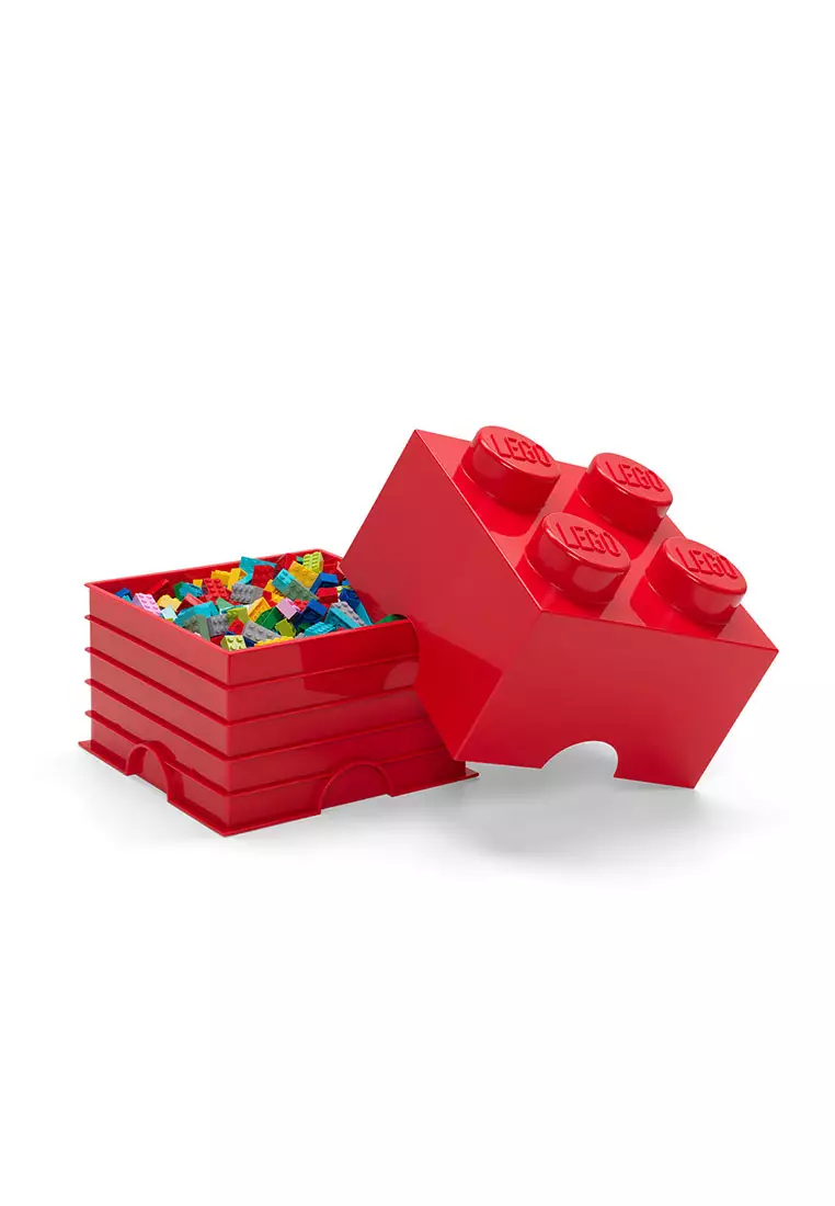 Buy LEGO® LEGO®️ Storage Brick Red 2025 Online ZALORA