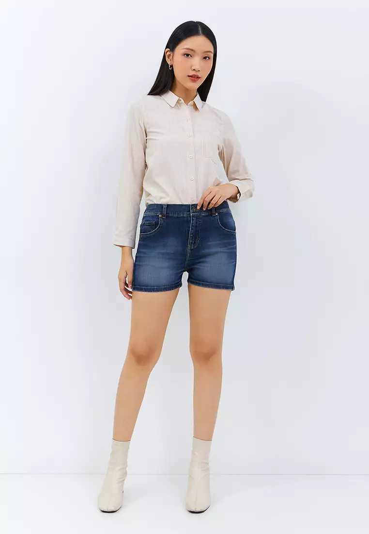Short Jeans Medium Blue Folded (G.3510)