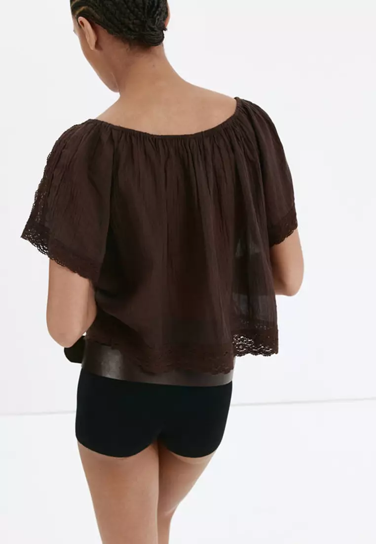 Cotton Lace Blouse