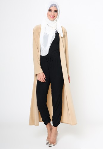 Natural Jersey Long Outer