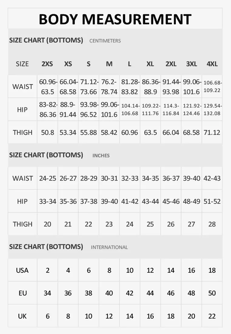 Pull Up Tapered Trousers