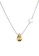 Majade Jewelry yellow and silver MAJADE - Petite Silver Coin Citrine Necklace - November Birthstone B8B37AC04DDE10GS_1