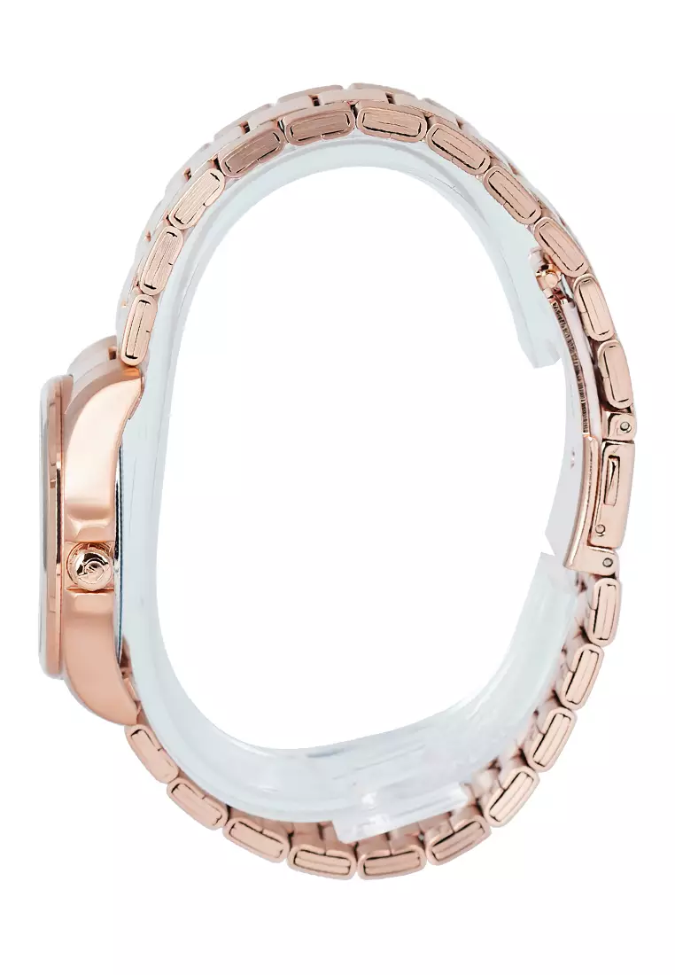 Alexandre Christie - Jam Tangan Wanita - Rosegold - Stainless Steel - 8685 LDBRGLN