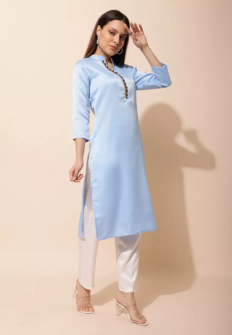 Chanira Festive Aliya Tunic-Blue