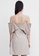 URBAN REVIVO beige Cold Shoulder Blazer Dress 3CEE9AA0C1CD47GS_2