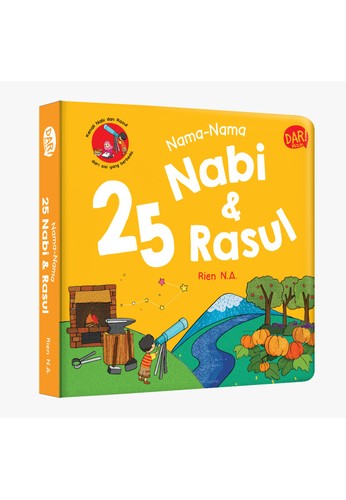 Jual Mizanstore Nama Nama 25 Nabi Rasul Boardbook Original Zalora Indonesia