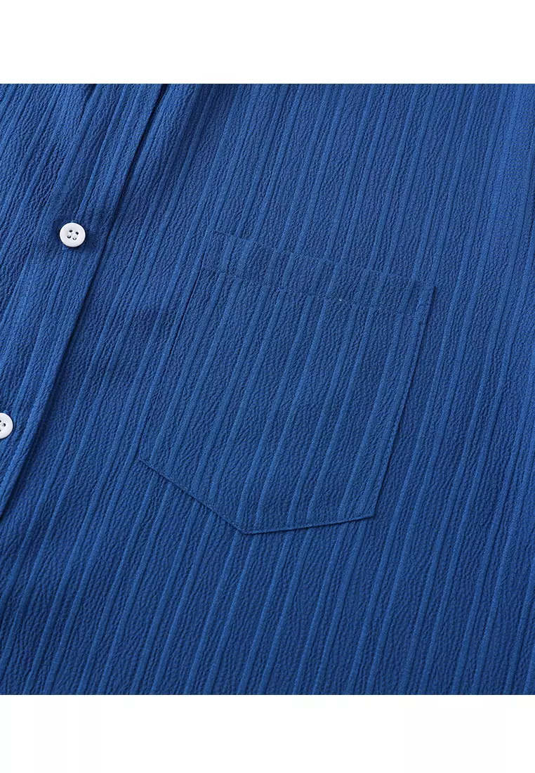 Turn-down Collar Striped Shirt YL-A90