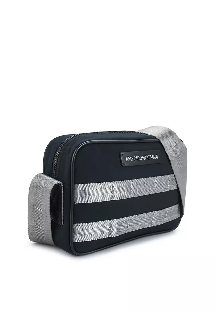 Buy Emporio Armani Logo Detail Messenger Bag 2024 Online ZALORA