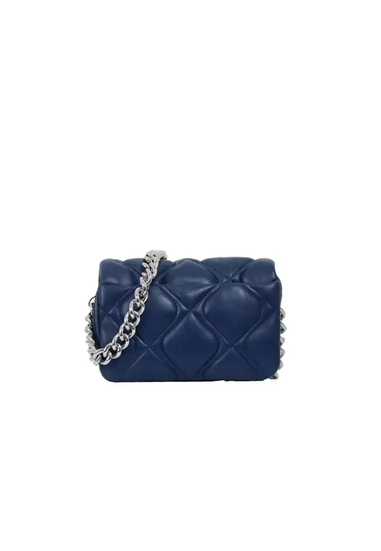 Buy Marc Jacobs Marc Jacobs Small Quilted Pillow Crossbody Bag In Azure ...