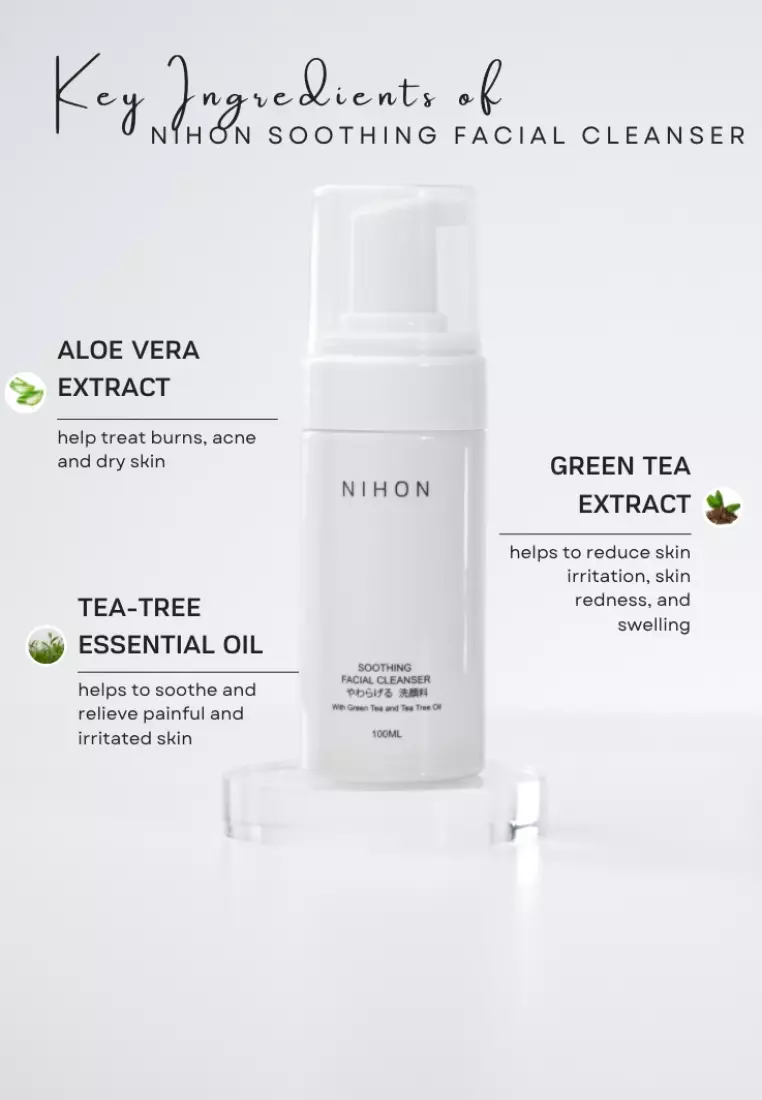 Buy NIHON Skin NIHON Soothing Facial Cleanser 30ml Online ZALORA