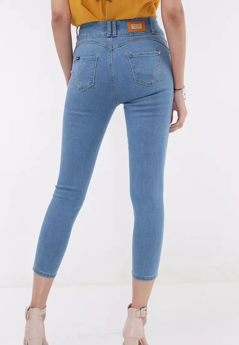 Denim High Waist Ladies Jeans
