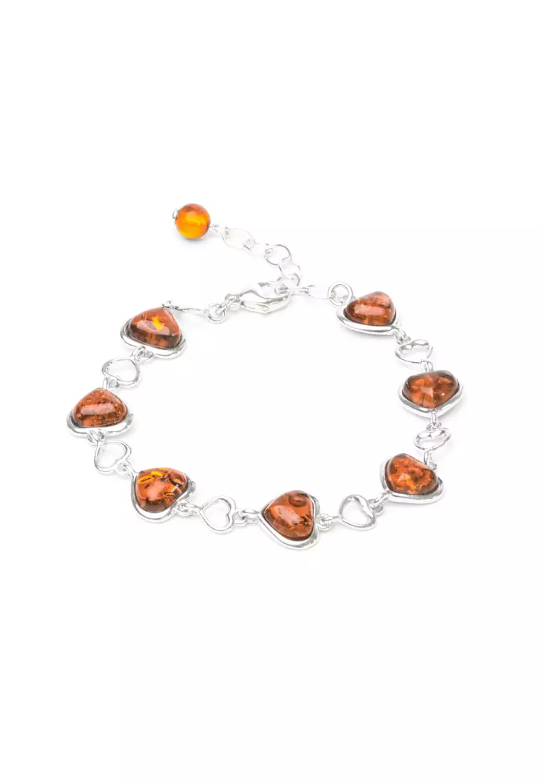 Genuine hot sale amber bracelet