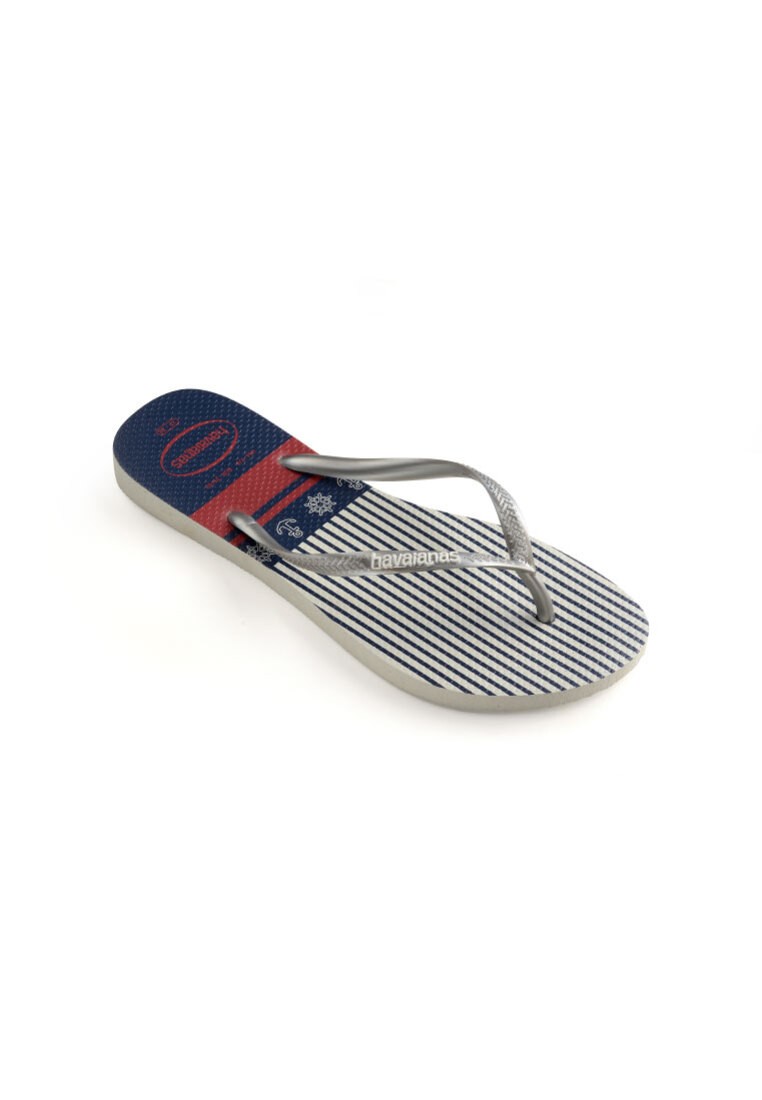 Women Slim Nautical Flip Flops