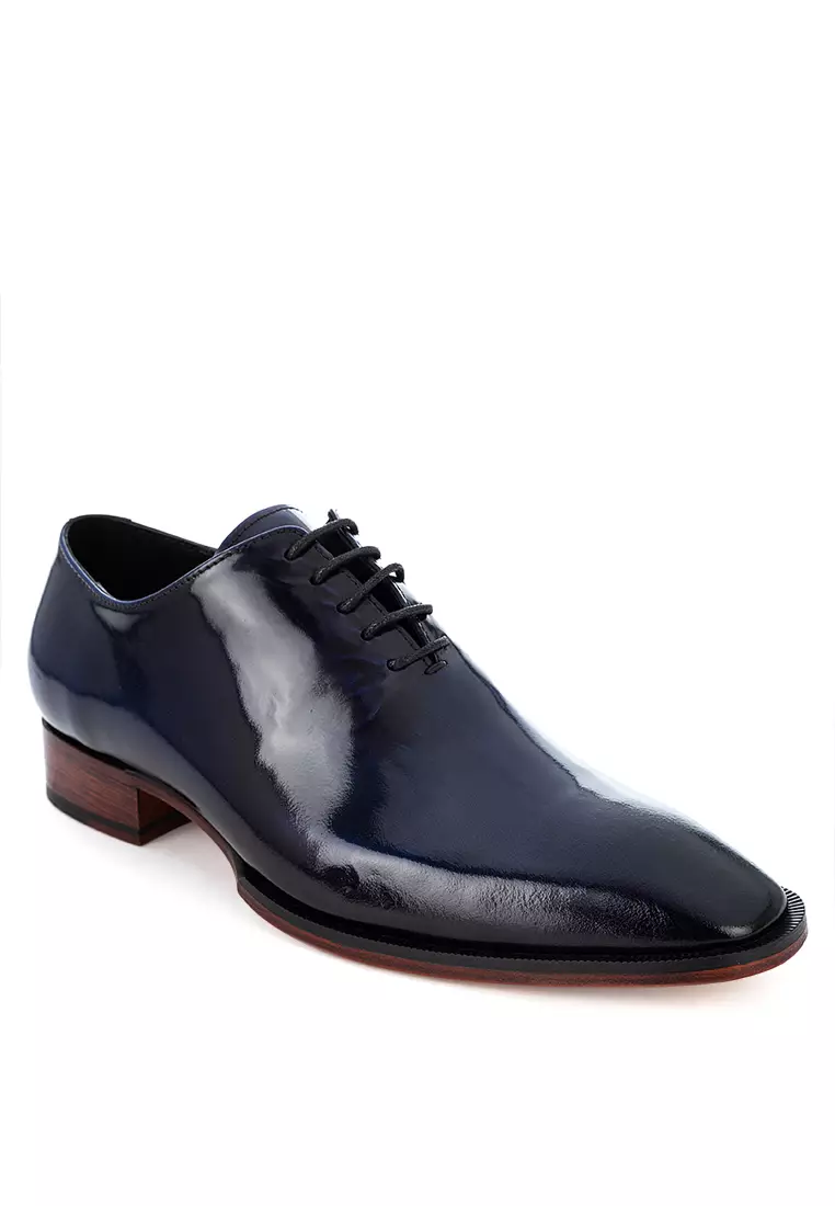 Discount on Bristol Shoes  shoes - SKU: Bjorn Blue Derby Shoes