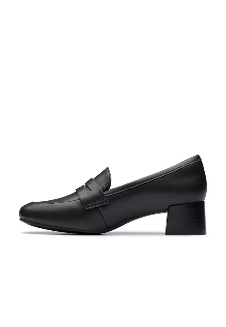 Womens Iridessa Sky Loafers - Black Leather