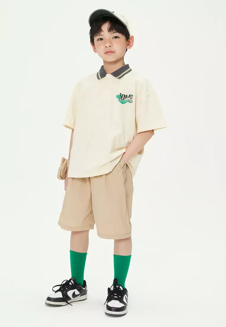 Mid Length Shorts With Waist Pouch