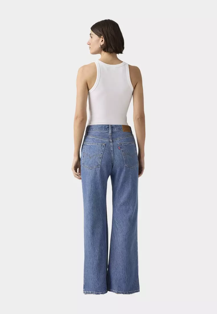 Women's Loose Boot Jeans 005DO-0012