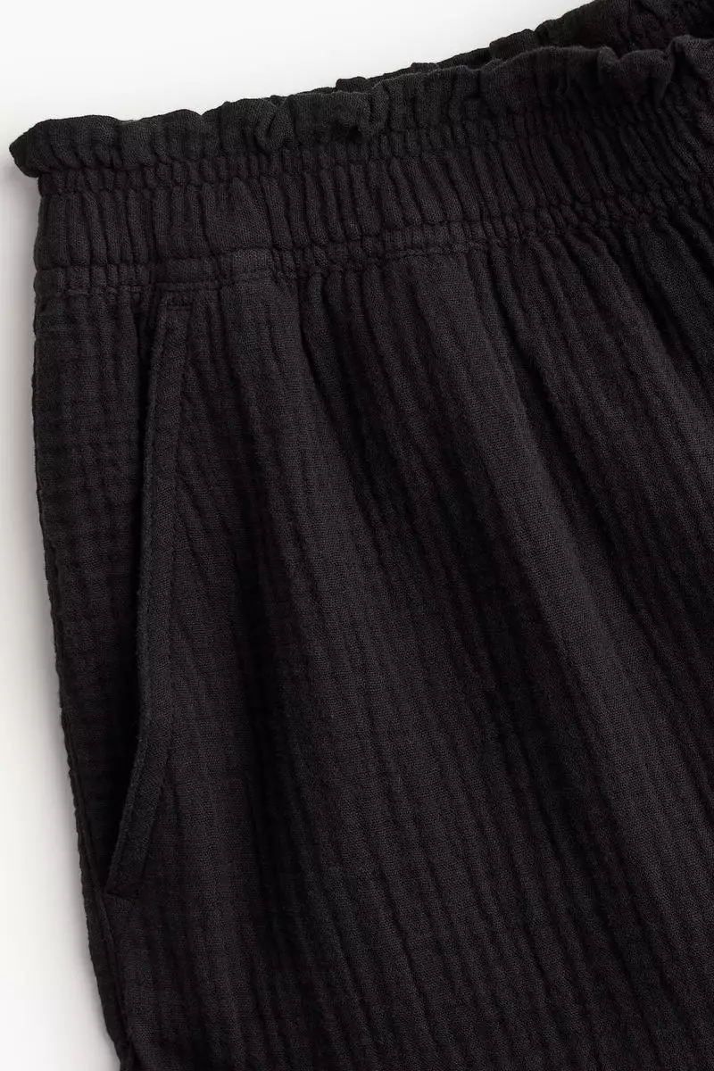 Buy H&M Paper bag trousers 2024 Online ZALORA Singapore