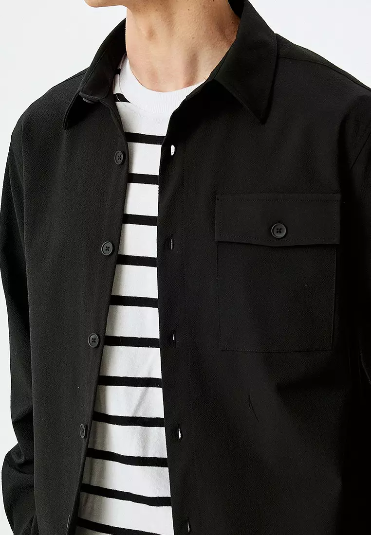 Pocket Long Sleeve Shirt